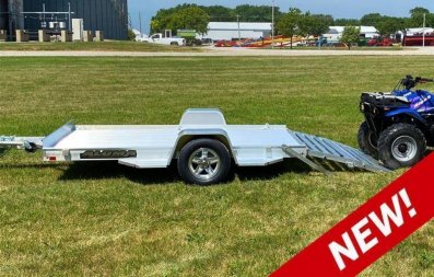 New 2025 Aluma 5'3" x 8 LW Executive Utility Trailer