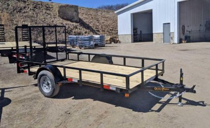 New 2025 Quality 6x12 General Duty Utility Trailer