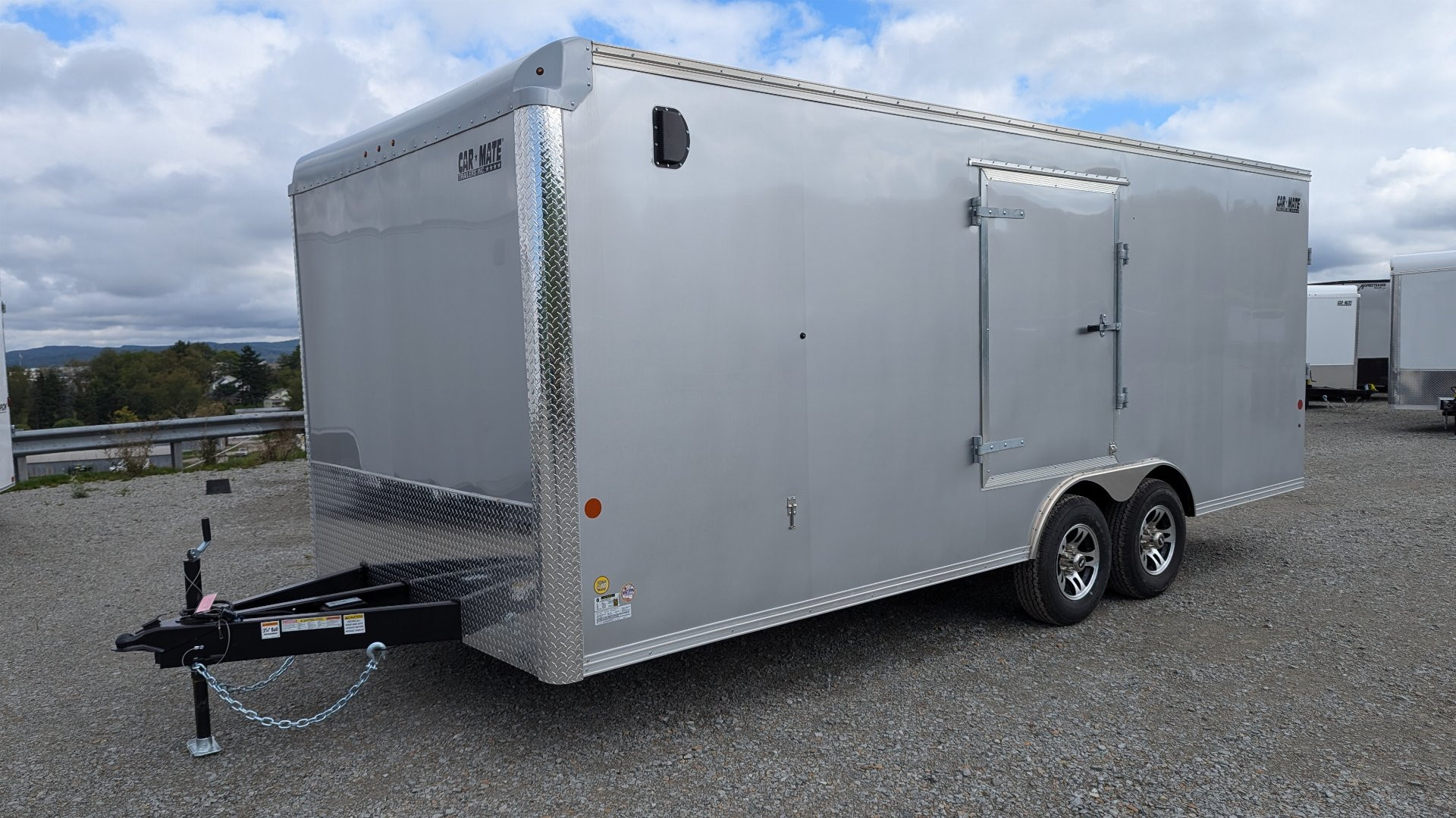 New 2024 Car Mate 8.5 x 20 HD Custom Car Hauler w/ Ramp (9990# GVWR)