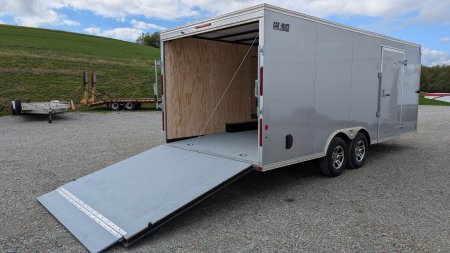New 2024 Car Mate 8.5 x 20 HD Custom Car Hauler w/ Ramp (9990# GVWR)