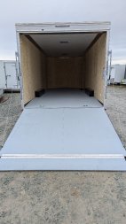 New 2025 Car Mate 8.5x22 HD Advantage V-Nose Car Hauler w/ Ramp Door