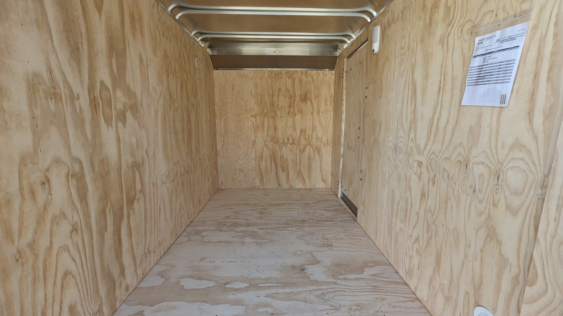 New 2025 Car Mate 6x12 Sportster Cargo Trailer w/ Ramp Door (PRICE DROP!!)