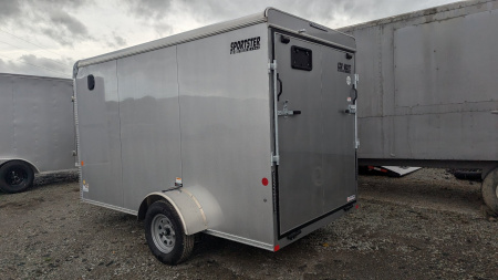 New 2025 Car Mate 6x12 Sportster Cargo Trailer w/ Ramp Door (PRICE DROP!!)