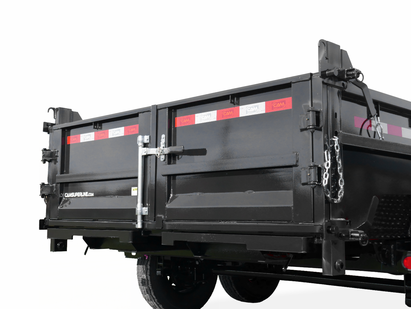 New 6'10" x 14 HD Lo Pro Equipment Dump w/ Front Mounted Telescopic Lift