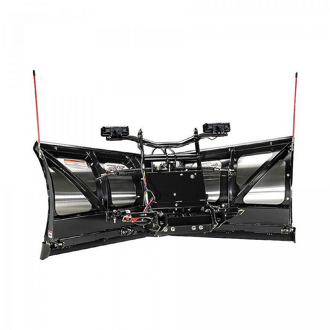 New BOSS Snowplow 8'2" Stainless Steel DXT V-Plow - Dual Trip Edge