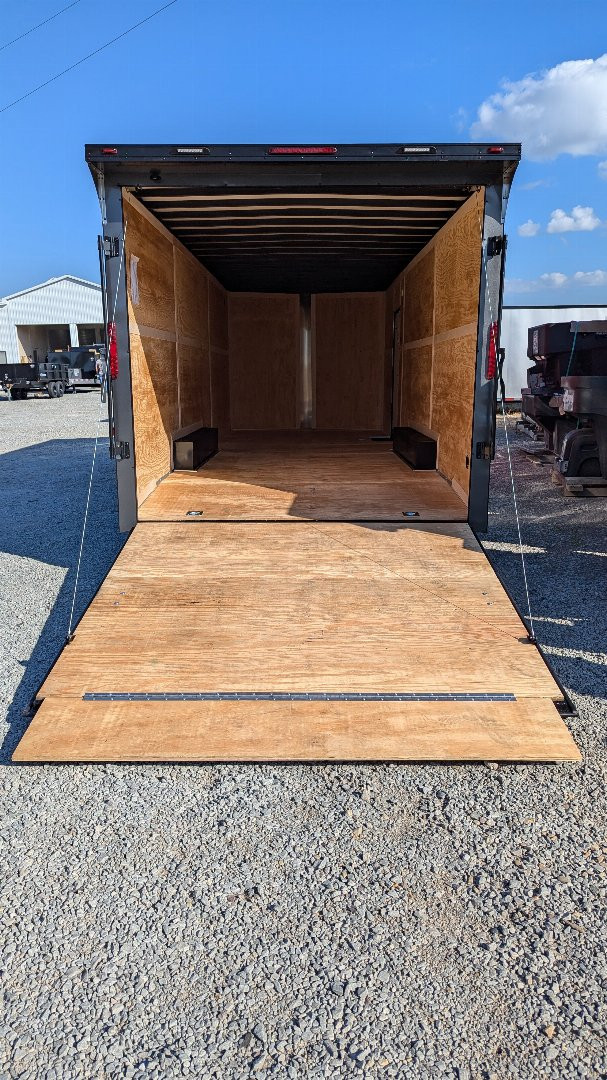 New 2025 Homesteader 8.5 x 24 HD SERIES Intrepid Car Hauler w/ Ramp (84" Inside)