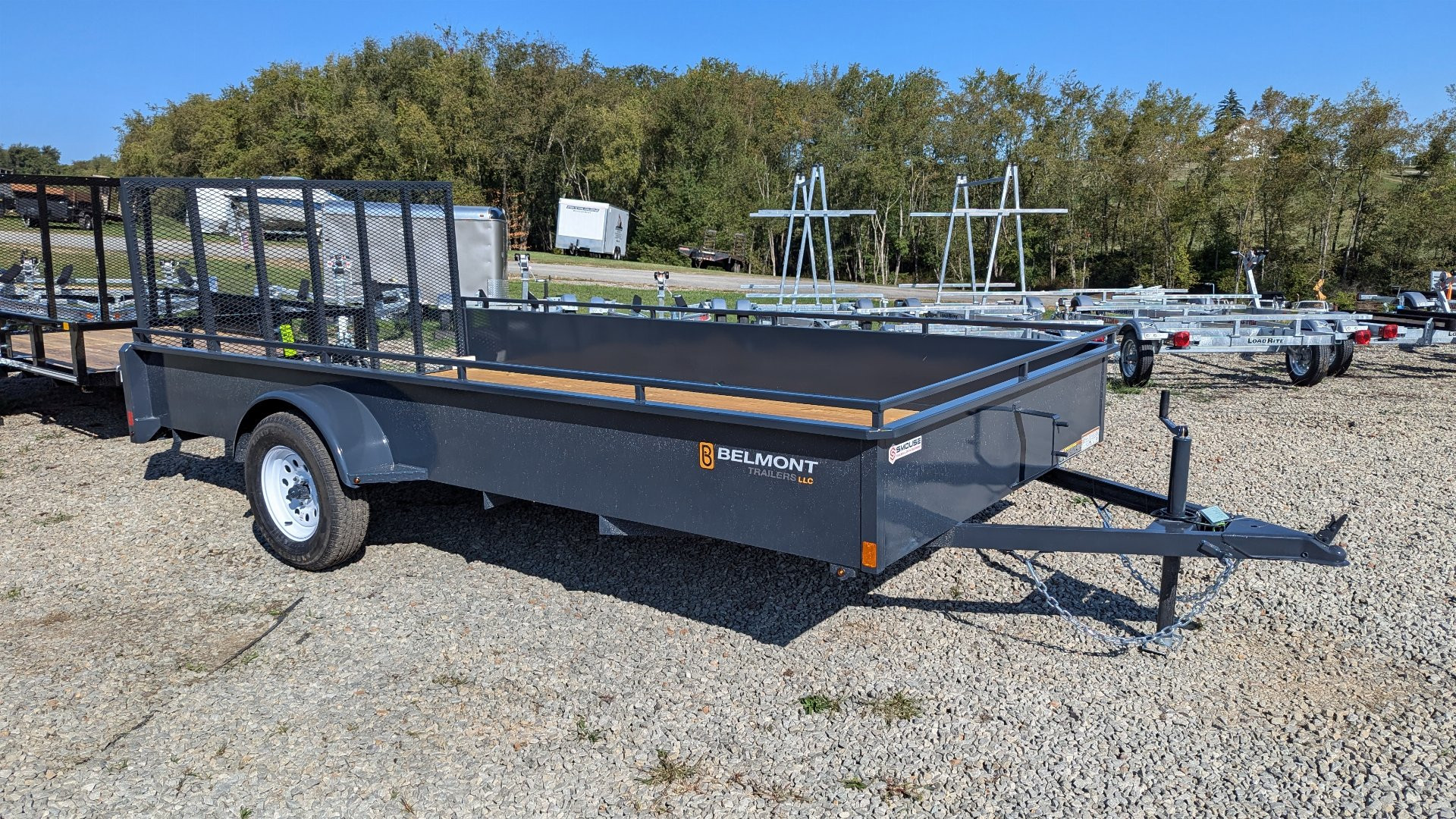 New 2024 Belmont 7x14 Solid Side Utility Trailer (2024!!! LEFTOVER PRICING!!!)