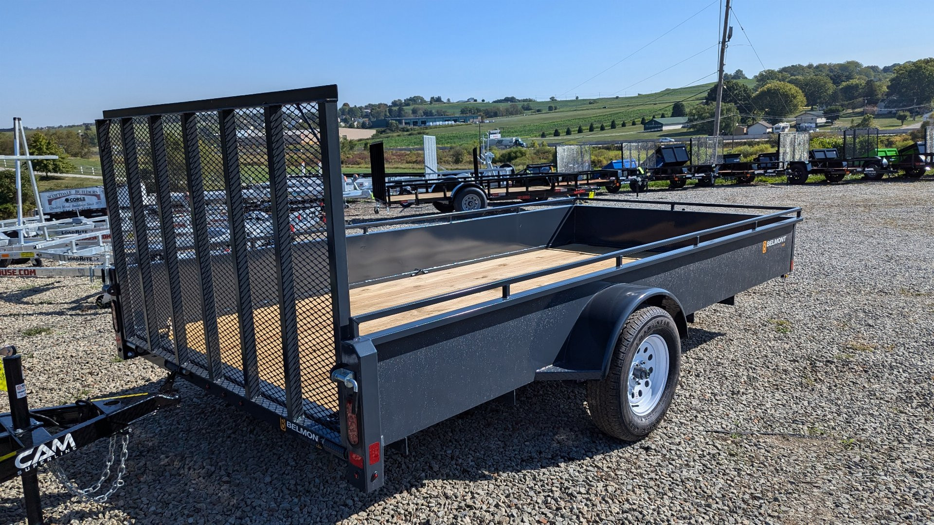 New 2024 Belmont 7x14 Solid Side Utility Trailer (2024!!! LEFTOVER PRICING!!!)