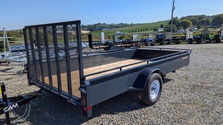 New 2024 Belmont 7x14 Solid Side Utility Trailer (2024!!! LEFTOVER PRICING!!!)