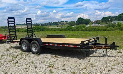 New 2025 Quality 20' HD General Duty Equipment Hauler NO DOVE