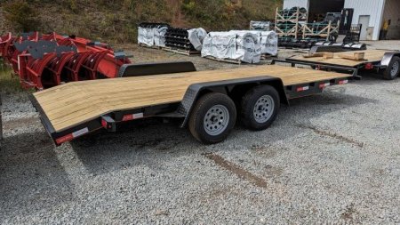New 2025 Quality 18' General Duty Car Hauler w/ 2' Dove