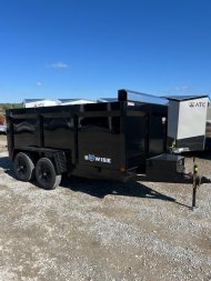 New 2025 BWise 6x12 Lo Pro Dump w/44" High Sides & TARP KIT