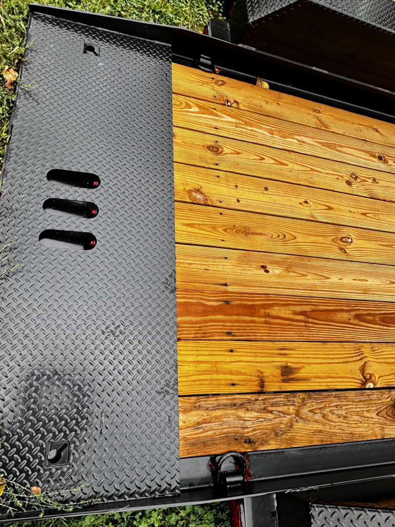 New 2025 CAM 7x12 Tandem Axle Tilt Trailer (PRICE DROP!!)