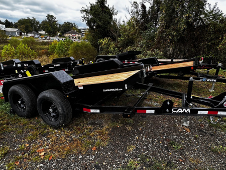 New 2025 CAM 7x12 Tandem Axle Tilt Trailer (PRICE DROP!!)