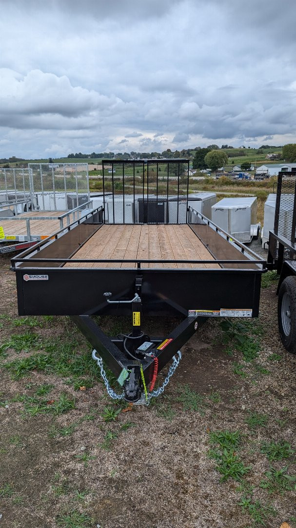 New 2024 Belmont 7x20 HD Solid Side Utility Trailer