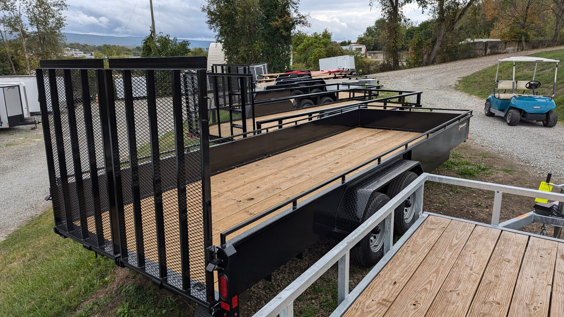 New 2024 Belmont 7x20 HD Solid Side Utility Trailer