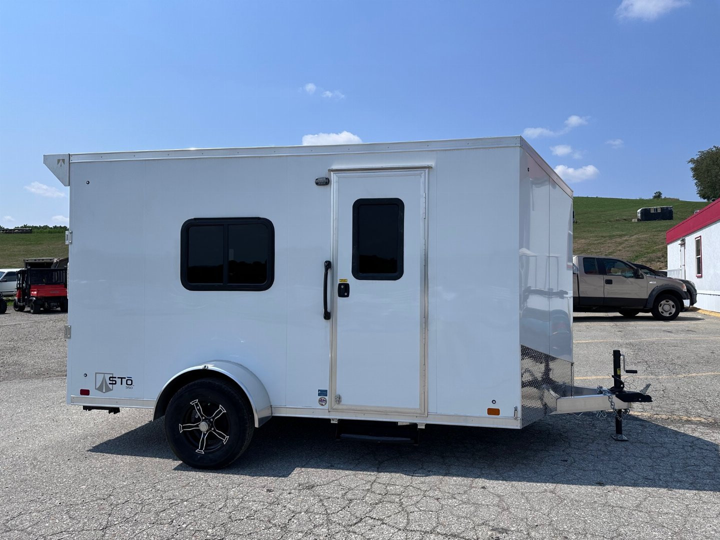 New 2024 ATC 6'5" x 12 "Adventure" STo 350 Aluminum Cargo Trailer