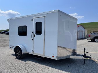 New 2024 ATC 6'5" x 12 "Adventure" STo 350 Aluminum Cargo Trailer