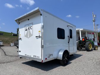 New 2024 ATC 6'5" x 12 "Adventure" STo 350 Aluminum Cargo Trailer