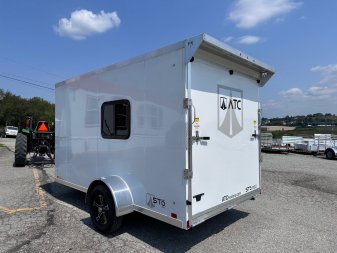 New 2024 ATC 6'5" x 12 "Adventure" STo 350 Aluminum Cargo Trailer
