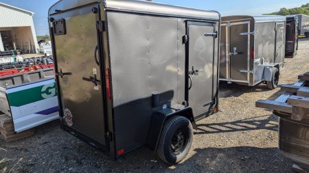 New 2025 Homesteader 5x8 Challenger Cargo Trailer w/ Ramp Door