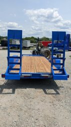 New 2025 BWise 20' HD Lo Pro Equipment Hauler w/ 5' Ladder Ramps