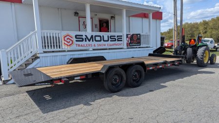 New 2025 CAM SUPERLINE 22' (4+18) HD "BEAST" Lo Pro Split Tilt Trailer