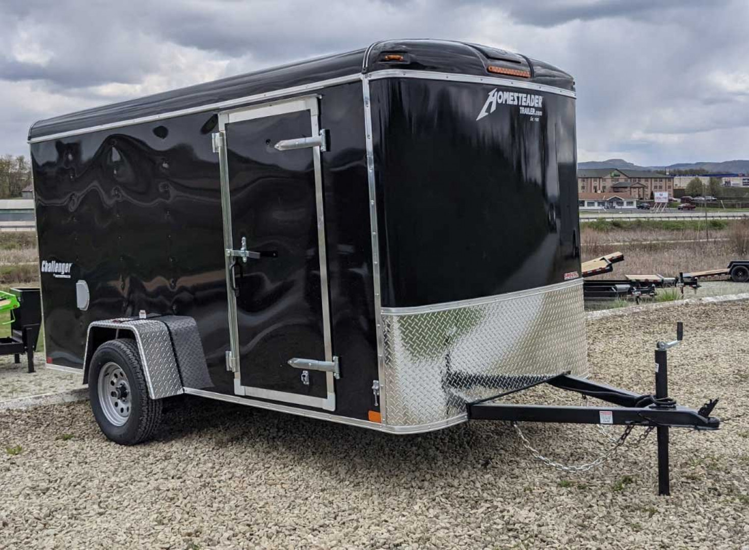 New 2025 Homesteader 6x12 Challenger Cargo Trailer w/ Barn Doors