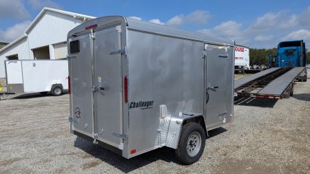 New 2025 Homesteader 6x10 Challenger Cargo Trailer w/ Barn Doors
