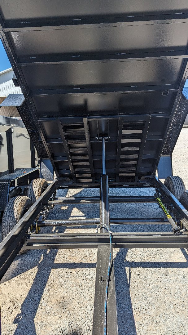 New 2025 BWise 6x12 Lo Pro Equipment Dump w/44" High Sides