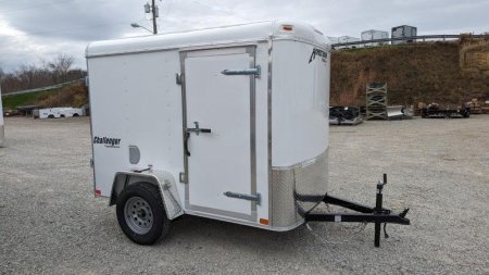 New 2025 Homesteader 5x8 Challenger Cargo Trailer w/ Barn Door