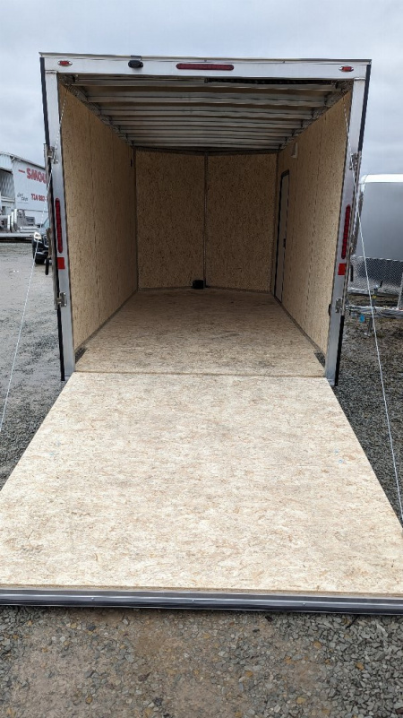 New 2025 Legend 7.5 x 14 + 2' V Thunder V-Nose Enclosed Cargo Trailer w/ Ramp (84" INSIDE!!!)(PRICE DROP!!)