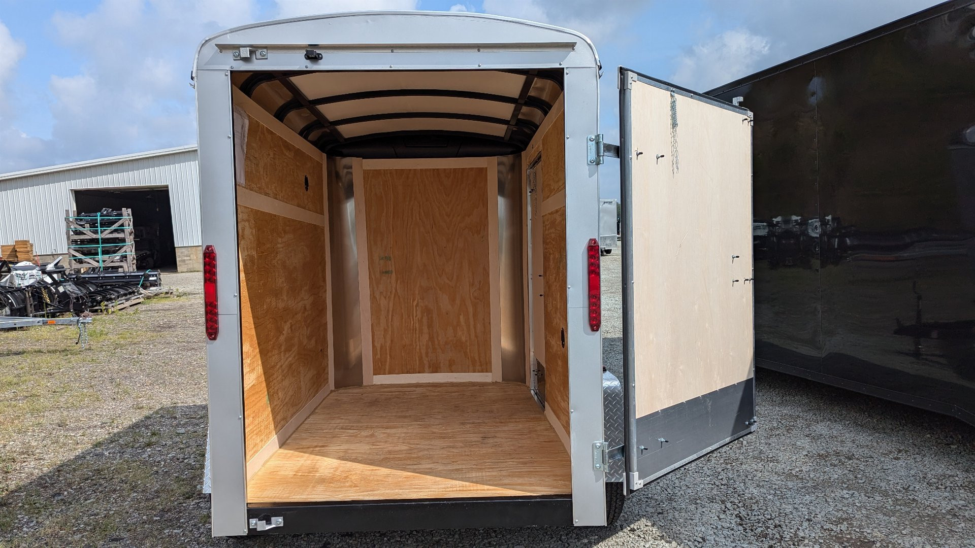 New 2025 Homesteader 5x8 Challenger Cargo Trailer w/ Single Barn Door
