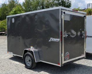 New 2025 Homesteader 6x12 Intrepid V-Nose Cargo Trailer w/ Ramp Door