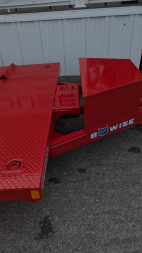 New 2024 BWise 18' Diamond Deck Hydraulic POWER Tilt Car Hauler