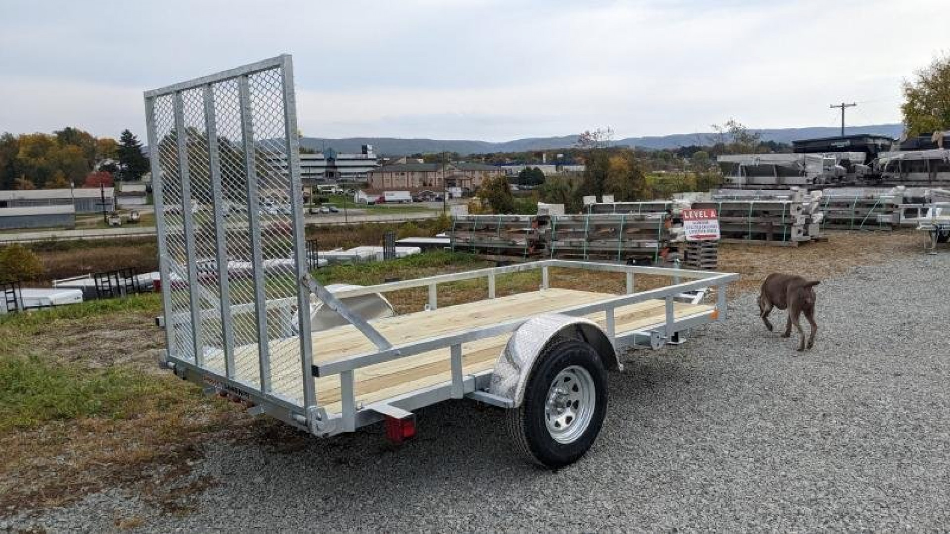 New 2024 Load Rite 5.5x11 ALL GALVANIZED Utility