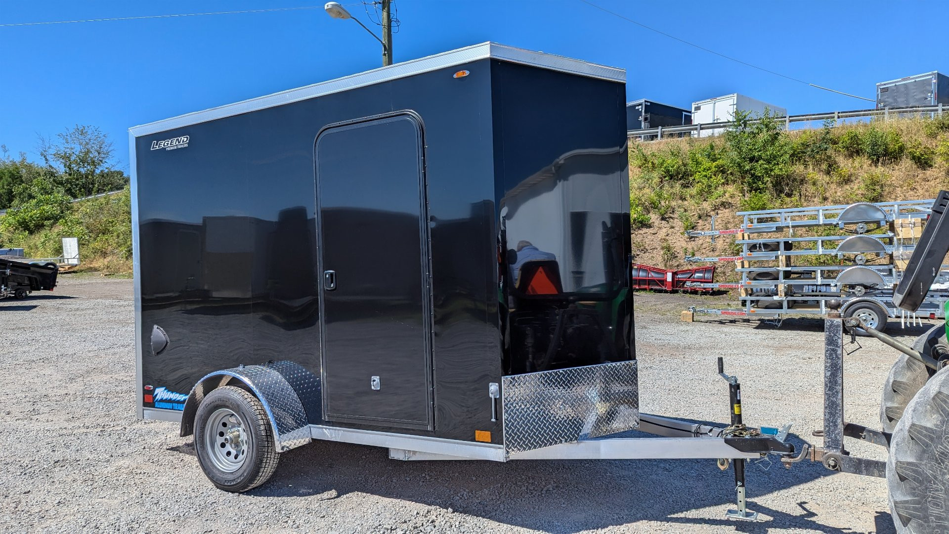 Legend Ramp 07 New 2025 Legend 6x10 + 1' V Thunder Cargo Trailer w/ Ramp Door for sale ...