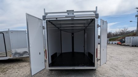 New 2024 Ideal Cargo 7x16 Evocore V-Nose Contractor Cargo w/Barn Doors