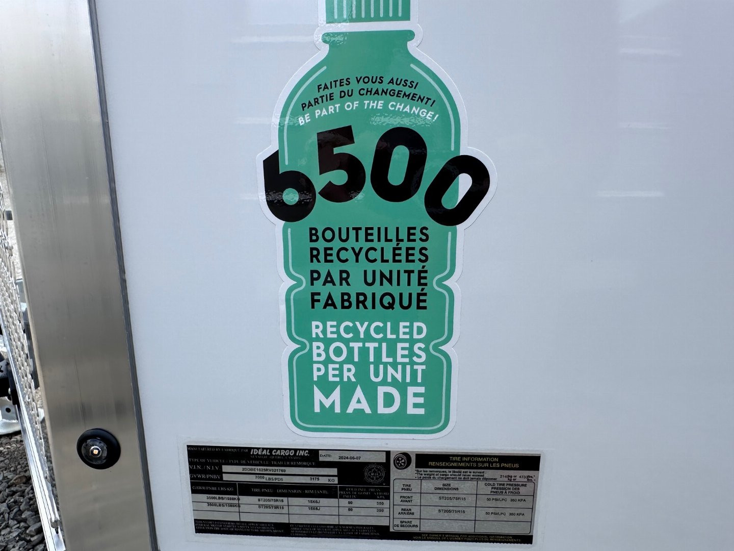 New 2024 Ideal Cargo 7x16 Evocore V-Nose Cargo w/ Ramp (GALVANIZED FRAME!!!)