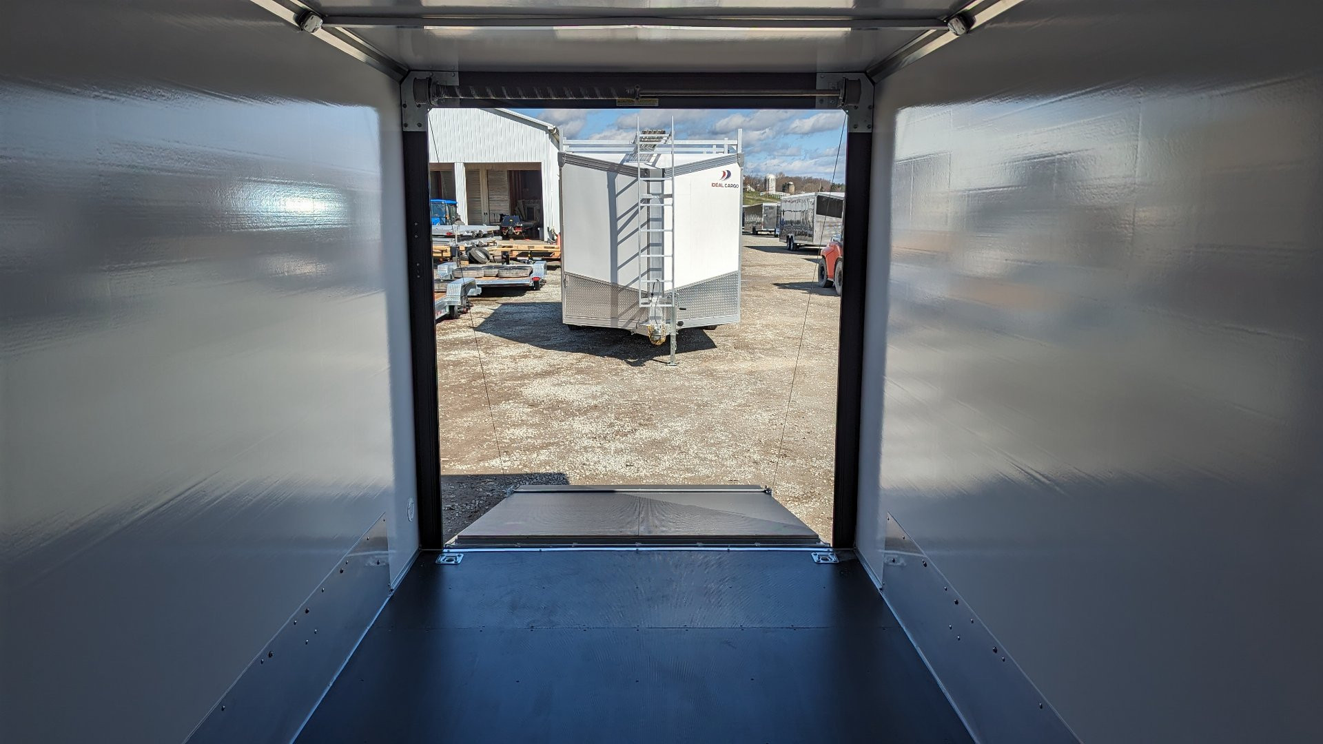 New 2024 Ideal Cargo 7x16 Evocore V-Nose Cargo w/ Ramp (GALVANIZED FRAME!!!)