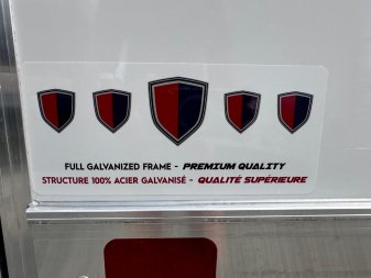 New 2024 Ideal Cargo 7x16 Evocore V-Nose Cargo w/ Ramp (GALVANIZED FRAME!!!)