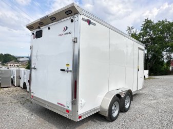 New 2024 Ideal Cargo 7x16 Evocore V-Nose Cargo w/ Ramp (GALVANIZED FRAME!!!)