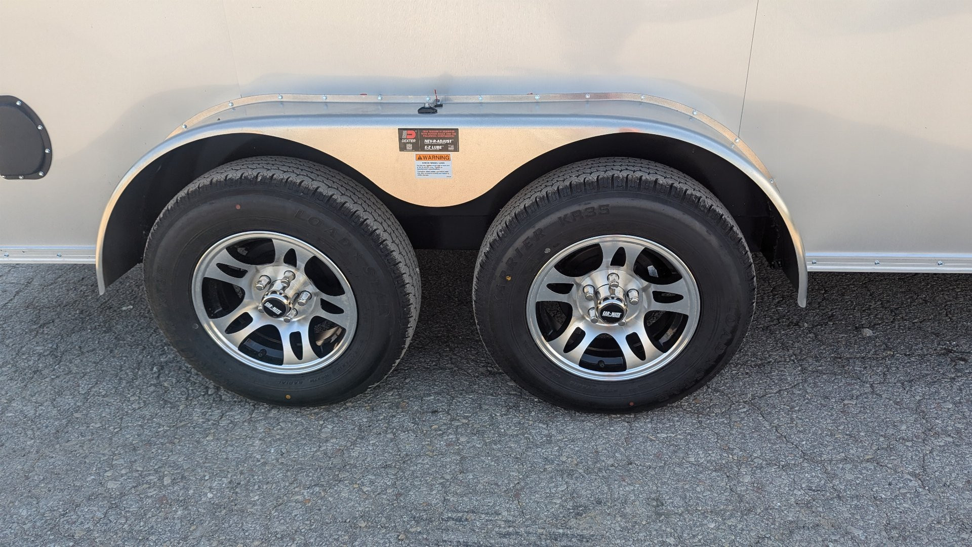 New 2024 Car Mate 7x16 HD Avalanche V-Nose Cargo w/ Ramp Door (12" Add'l Hgt) (PRICE DROP!!)