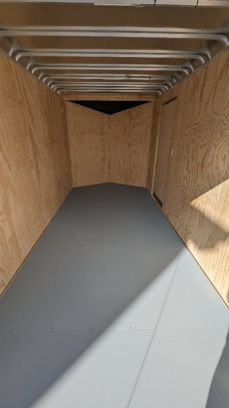 New 2024 Car Mate 7x16 HD Avalanche V-Nose Cargo w/ Ramp Door (12" Add'l Hgt) (PRICE DROP!!)