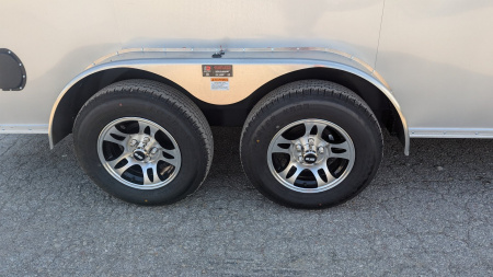 New 2024 Car Mate 7x16 HD Avalanche V-Nose Cargo w/ Ramp Door (12" Add'l Hgt) (PRICE DROP!!)