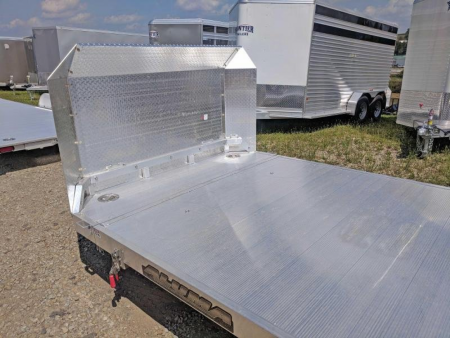 New 2026 Aluma 20' "Executive" Tilt Car Hauler w/ 20" Stationary + 20' Tilt - POWER UP / POWER DOWN!