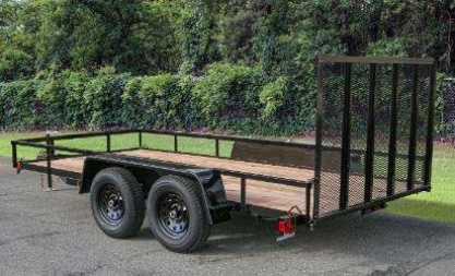 New 2024 BWise 6x16 Tandem Utility Trailer (LEFTOVER PRICING!!!)