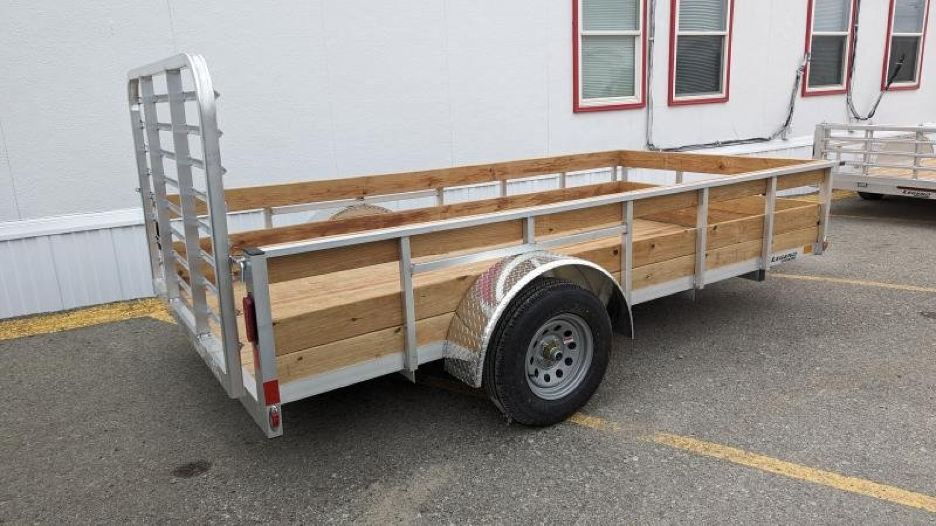 New 2025 Legend 6x10 Open Aluminum High Wood Side Trailer