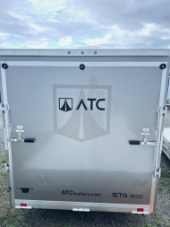 New NEW 2024 ATC 6'7" x 12' V-Nose "STo300" HD Aluminum Enclosed Cargo w/ Brakes (PRICE DROP!!!)