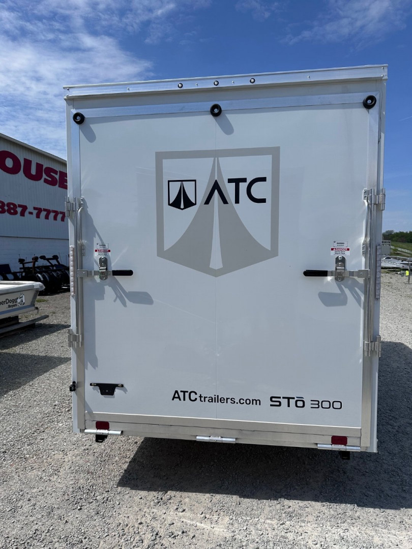 New 2024 ATC 6x12 V-Nose "STo300” Aluminum Enclosed Cargo Trailer w/ Ramp (PRICE DROP!!!)